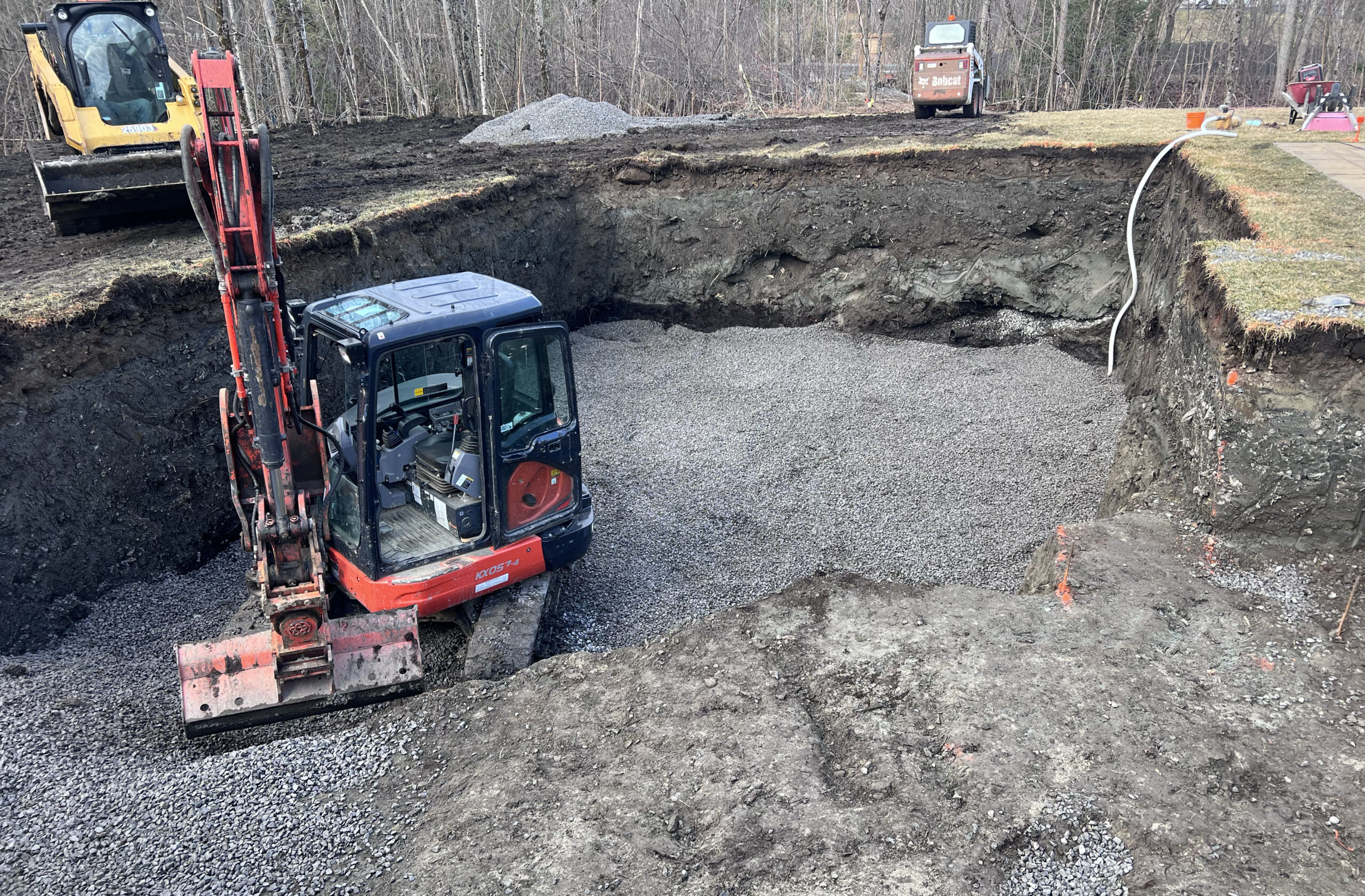 pool excavation